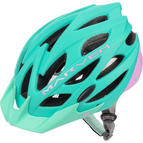 Meteor cycling helmet marven - Pink/Mint