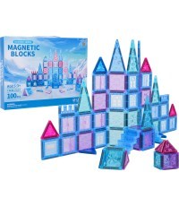 Набор магнитных блоков ICE SNOW, 100 шт.
