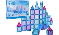 Набор магнитных блоков ICE SNOW, 100 шт.