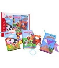 Set of Three Sensory Books for the Youngest