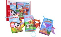 Набор из трёх сенсорных книжек для самых маленьких