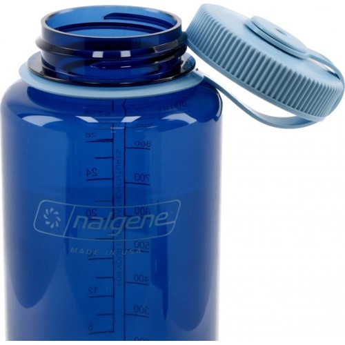 Бутылка Nalgene Wide Mouth 1 л, цвет индиго