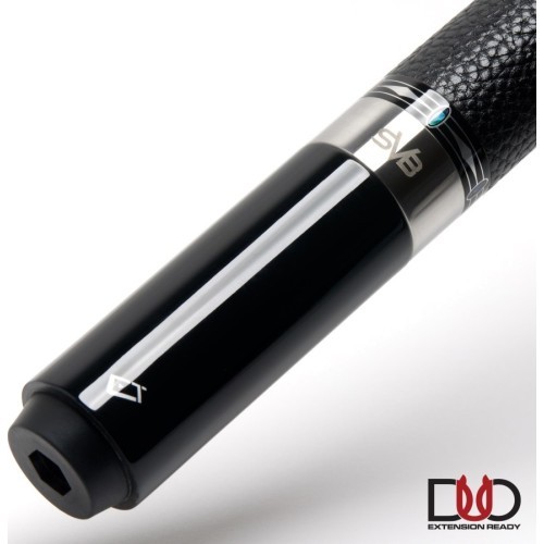 Biljarda kijs Cuetec Cynergy SVB Gen2, melns LTW, 3/8x14, 11.8mm