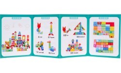 Wood Brick Set 100pcs