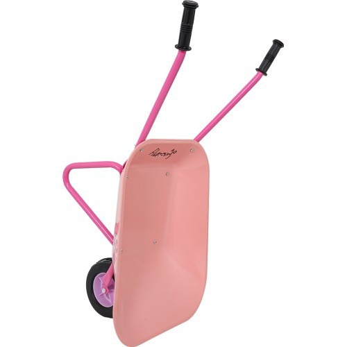 Little Gardener's Set with Wheelbarrow Pink