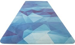 Yoga Mat Yate, Natural Rubber, 1mm, Blue Crystal 