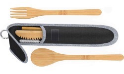 Origin Outdoors galda piederumu komplekts „Bamboo“