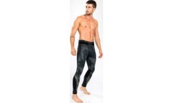 Легинсы Venum Razor – чёрно-золотые
