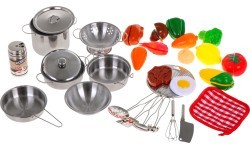 Metal Kitchen Pots + Accessories