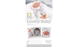 Baby Doll in Grey Blanket