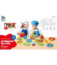 Кухонный набор MEGA с посудой и аксессуарами, 37 предметов