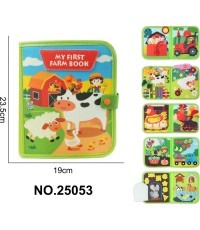 Sensory Book for Young Children Farm