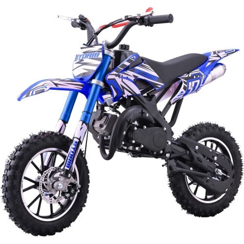 Iekšdedzes dzinēja transportlīdzeklis 49CC STORM, zils