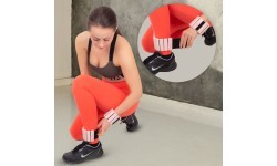 Potīšu un plaukstu locītavu svari inSPORTline Brace 2 x 1,5 kg - Mocha mousse