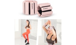Adjustable Wrist/Ankle Weights inSPORTline Brace - Mocha mousse