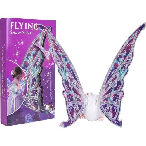 Illuminated Butterfly Wings with Music
