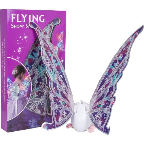 Illuminated Butterfly Wings with Music