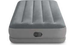 Materac dmuchany jednoosobowy 191x99x30 cm z wbudowaną pompką elektryczną INTEX 64112