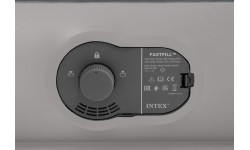 Односпальный надувной матрас INTEX 64112 191x99x30 см со встроенным электронасосом