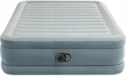 Divvietīgs piepūšams matracis ar iebūvētu elektrisko sūkni INTEX 64824, 203x152x46 cm