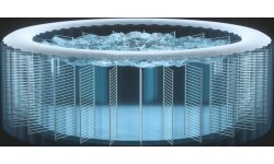 Piepūšams SPA baseins ar hidromasāžu 6 pers. 216x71 cm Intex 28428NP