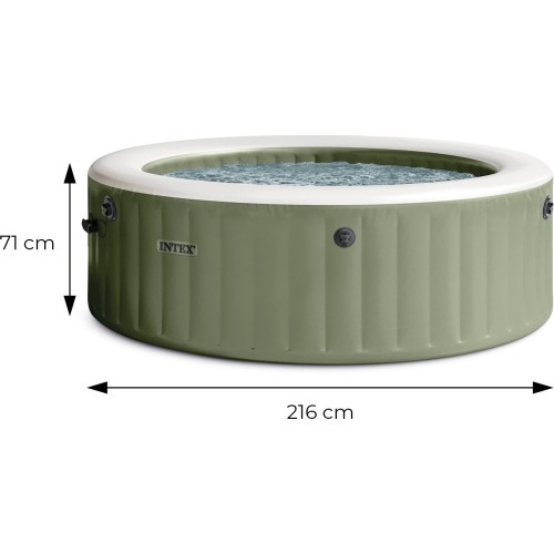 Piepūšams SPA baseins ar hidromasāžu 6 pers. 216x71 cm Intex 28428NP