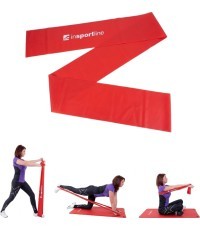 Резинка для фитнеса inSPORTline Clingy 170 см / 2,5 кг, красная