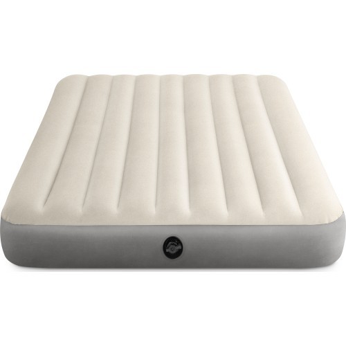 Velour inflatable mattress 203x152 cm Intex 64103