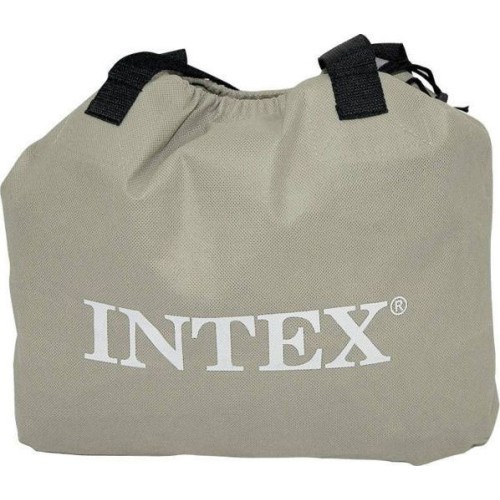 Large inflatable mattress 203x152 cm with built-in pump INTEX 64126