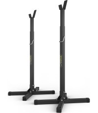 SmartGym Fitnesa piederumi SG-10 Regulējami stieņu statīvi (2 gab.)
