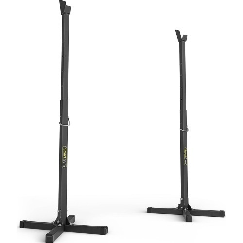 SmartGym Fitnesa piederumi SG-10 Regulējami stieņu statīvi (2 gab.)