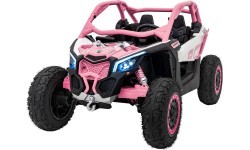 Детский электроквадроцикл Maverick Turbo RR STRONG, розовый