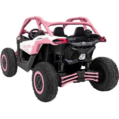 Детский электроквадроцикл Maverick Turbo RR STRONG, розовый