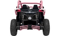 Elektriskais bērnu motocikls Maverick Turbo RR STRONG, rozā krāsā