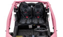 Elektriskais bērnu motocikls Maverick Turbo RR STRONG, rozā krāsā