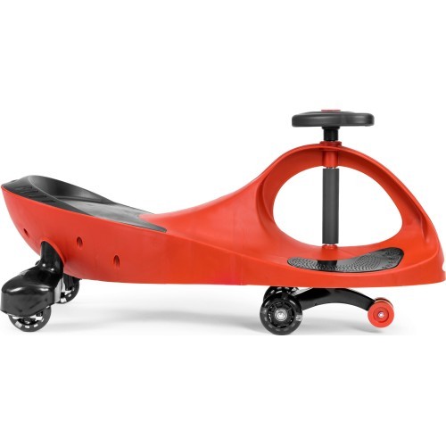 Gravity ride vehicle for kids LED wheels red ECOTOYS
