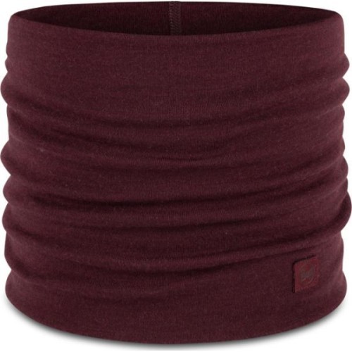 Merino smagā svara vienkrāsaina balaklava, granātsarkana - 653