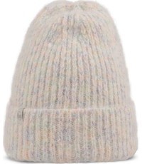 Knitted & Fleece Band Beanie Eyla White - 000