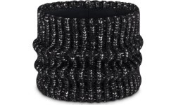 Knitted & Fleece Neck Warmer Dalia Black - 999