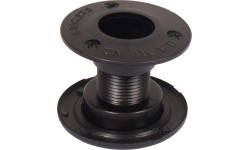 Galda futbola stieņa gultnis, melns, 16 mm
