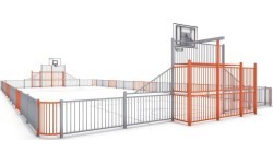 Футбольные ворота Arena Inter-Play 2a (25x12m)