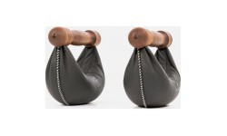 SwingBells komplekts, riekstkoks, melns - 4 kg