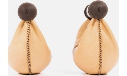 SwingBells riekstkoka hanteļu komplekts, dabīgs - 2 kg