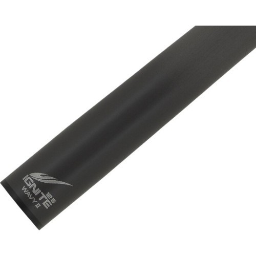 Cue Shaft, Pool, Ignite Carbon, 12,6mm, Wavy2 Joint, 30 inch