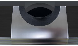 Бильярдный стол Dynamic Axion, 9 футов, матовый чёрный, Simonis 760 сине-зелёный