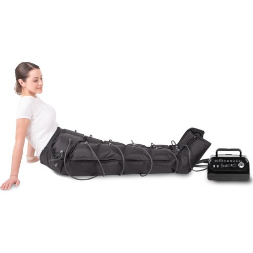Air Compression Massage System inSPORTline Compisimo w/ Unisex Compression Pants – 6 overlapping air chambers
