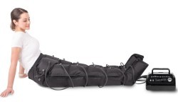 Air Compression Massage System inSPORTline Compisimo w/ Unisex Compression Pants – 6 overlapping air chambers