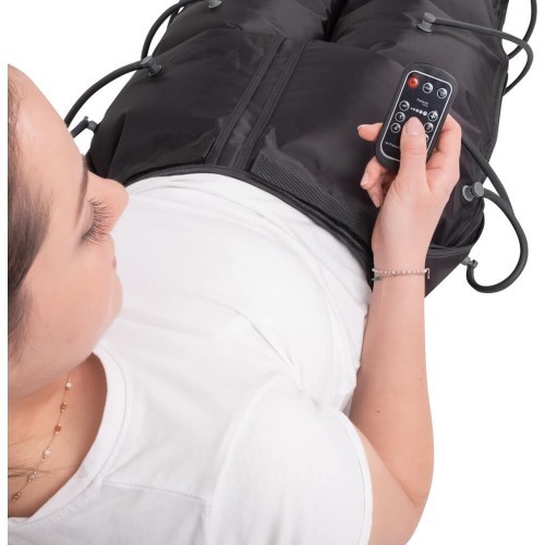 Air Compression Massage System inSPORTline Compisimo w/ Unisex Compression Pants – 6 overlapping air chambers