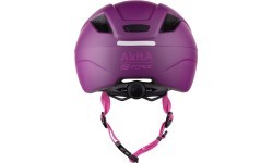 Kids' Helmet FORCE Akita, size S-M (52-57 cm), purple