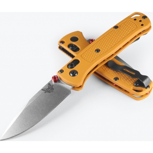 Benchmade 533-08 MINI BUGOUT, Yellow Grivory